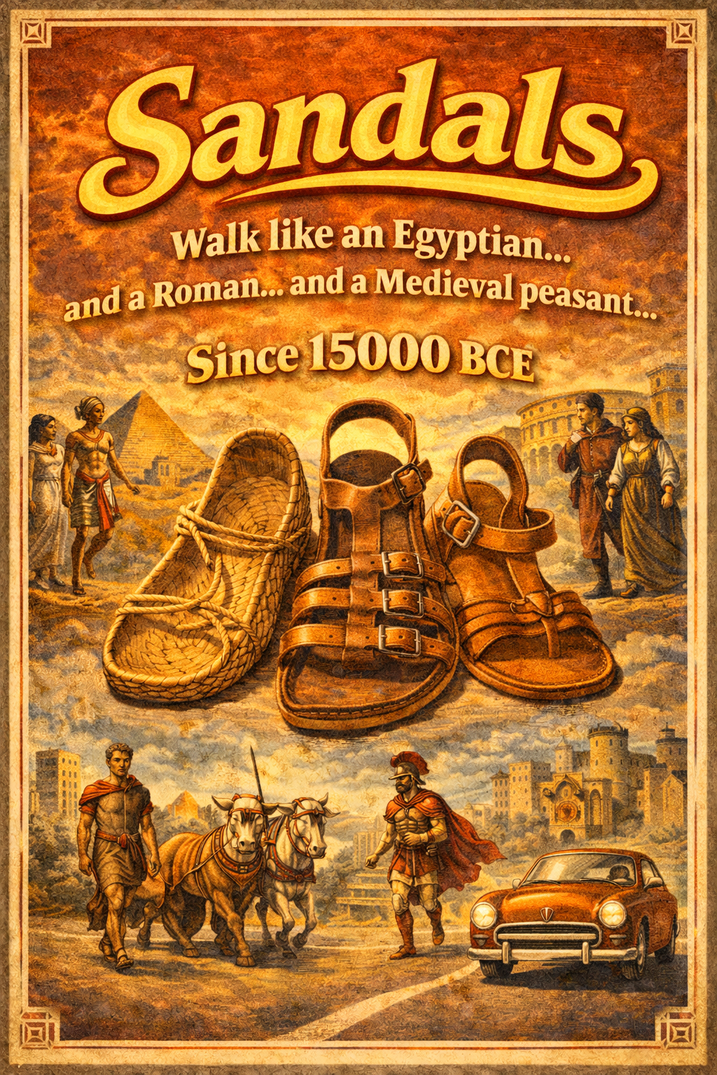 Sandals poster